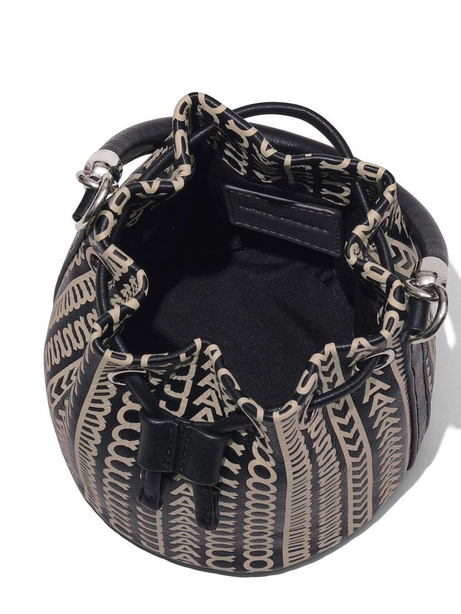 Cheap Marc Jacobs Leather Women bag Bucket Monogram Mini The 0716